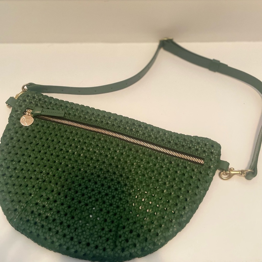 Clare V Grande Woven Fanny